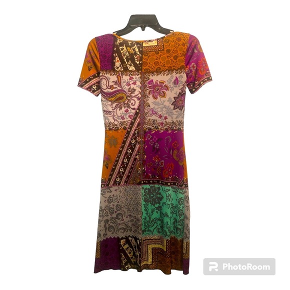 Etro Women's Dress-Size 40 Made In Italy Multicolor - Picture 2 of 8